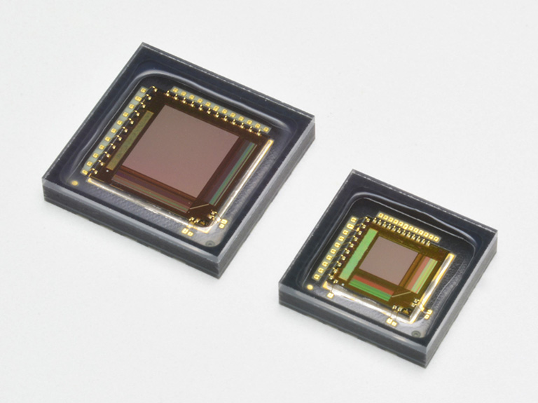 Profile sensors with embedded computing function  S15366-256 (right) and S15366-512 (left)