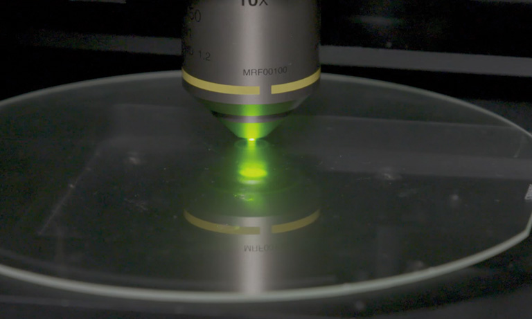 photoluminescence-measurement for LED wafers