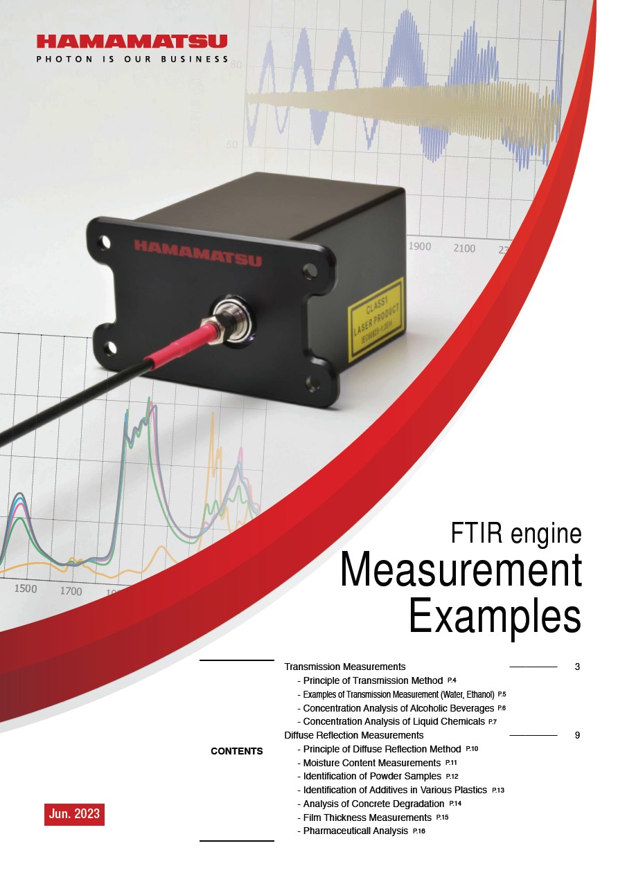Product information / FTIR engine Measurement Examples