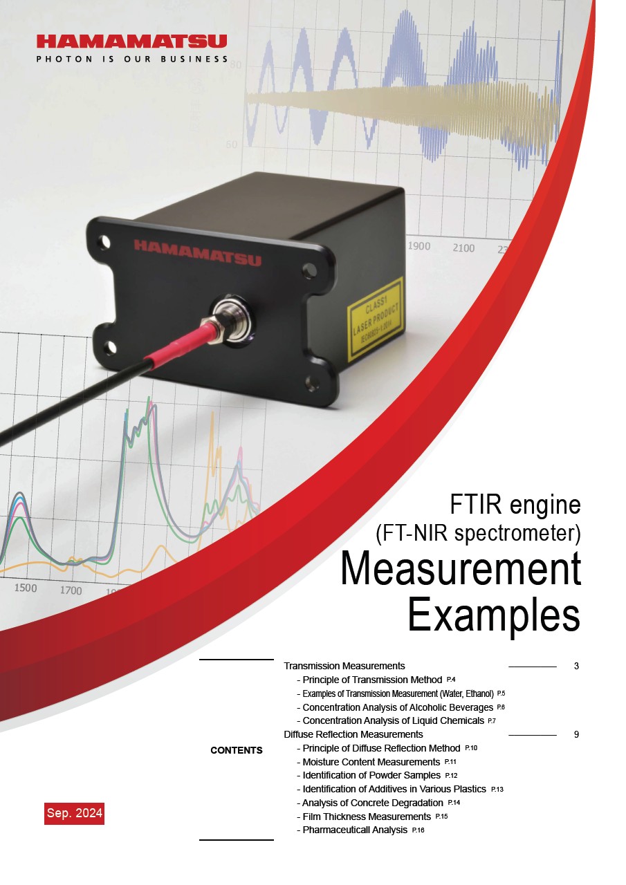 Product information / FTIR engine Measurement Examples