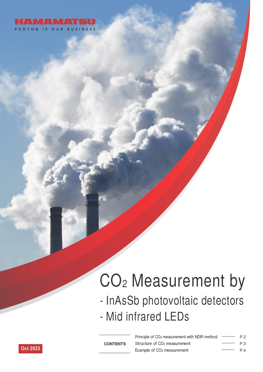 Application note / CO₂ Measurement by InAsSb photovoltaic detectors and Mid infrared LEDs