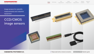 CCD/CMOS image sensors / Selection guide