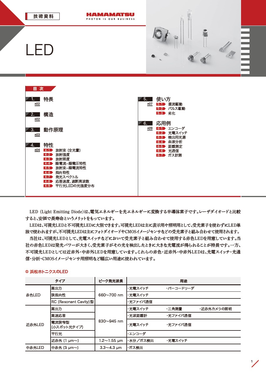 技術資料 / LED