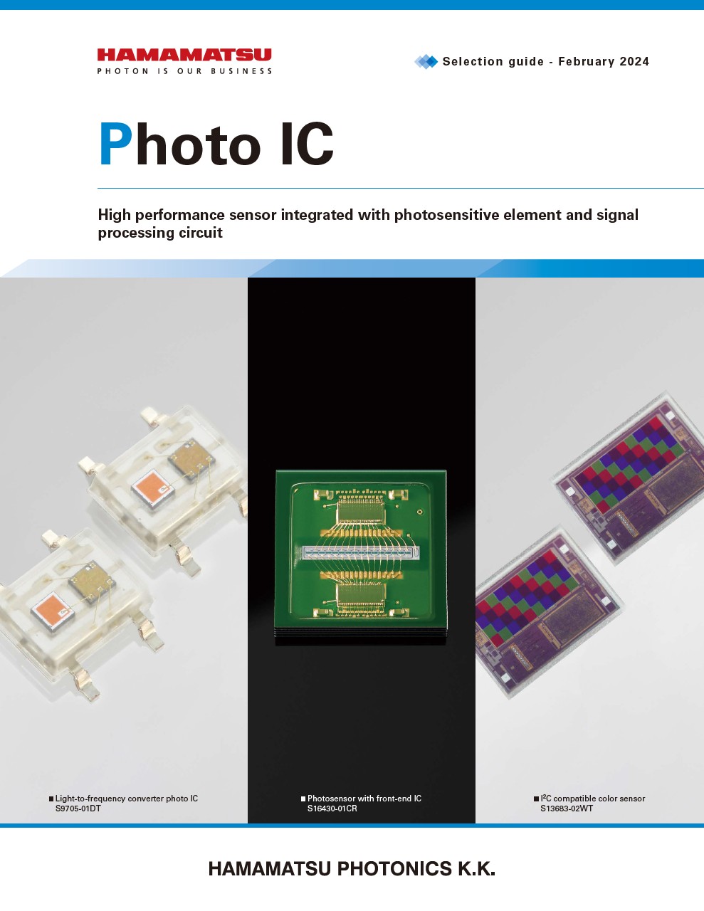 Selection guide / Photo IC