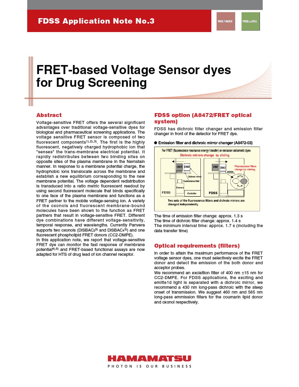 FDSS Application Note No.3