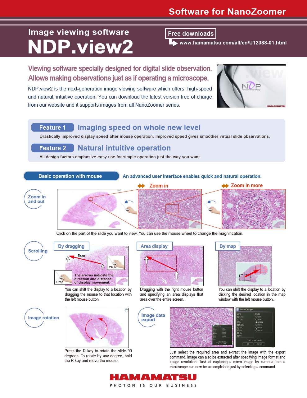 Image viewing software NDP.view2