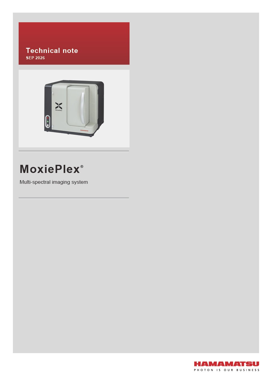 Technical note / MoxiePlex Multi-spectral imaging system