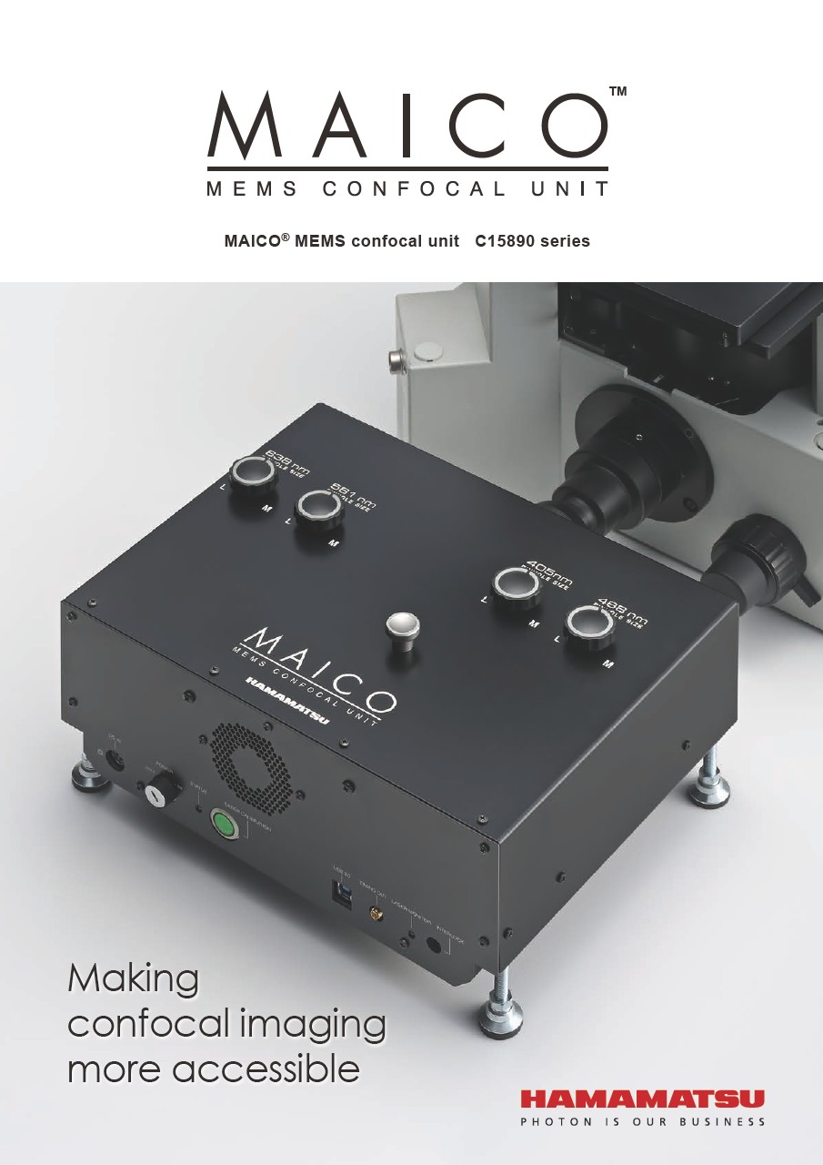 MAICO MEMS confocal unit C15890 series