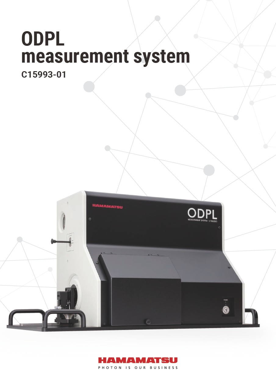 ODPL measurement system C15993-01