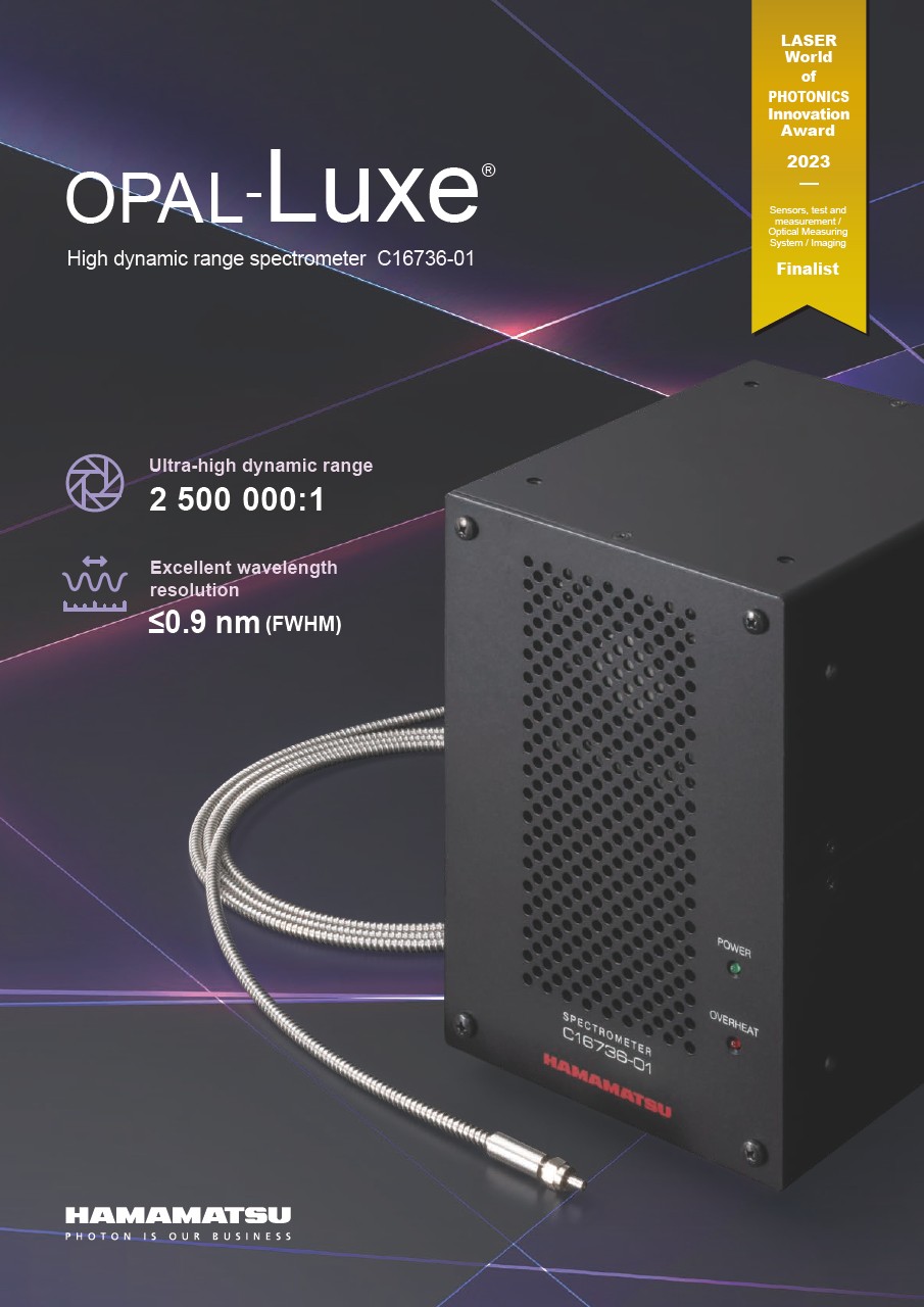 OPAL‐Luxe High dynamic range spectrometer C16736-01