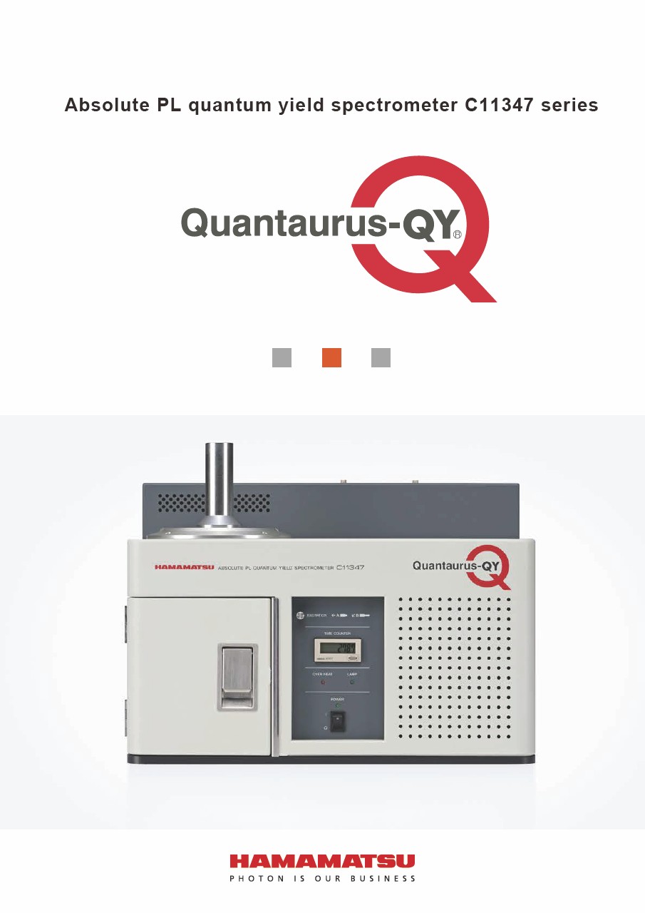 Quantaurus-QY Absolute PL quantum yield spectrometer C11347 series