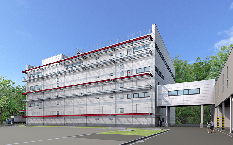 Artist’s impression of Miyakoda Factory Building No. 4