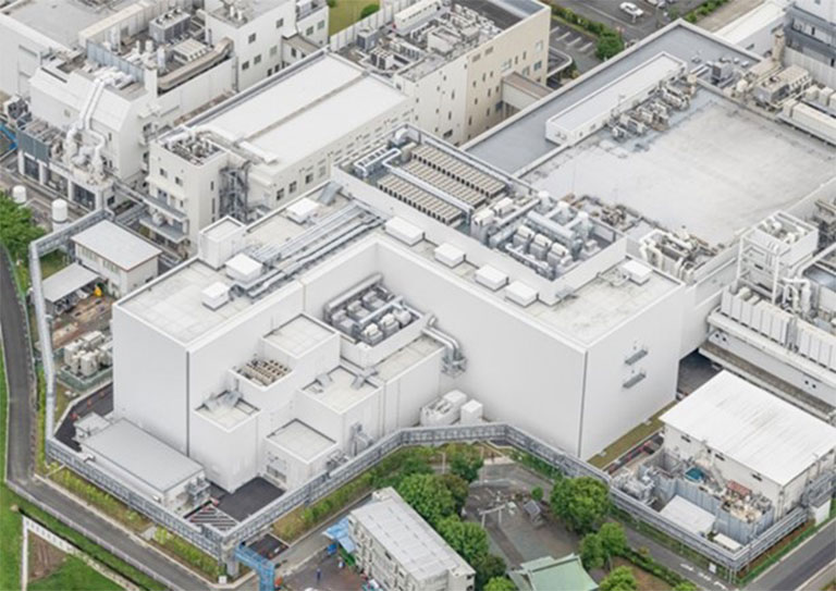 Exterior View of Main Factory Building No. 5