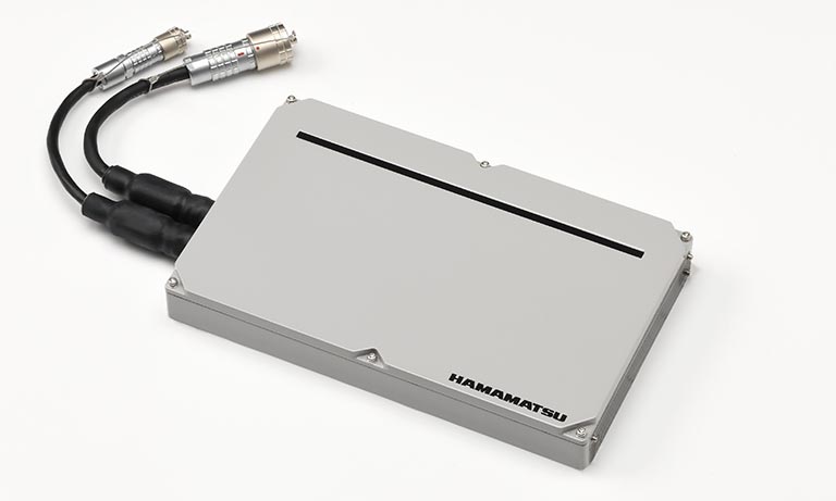 Radiation line sensor for pipe corrosion inspection