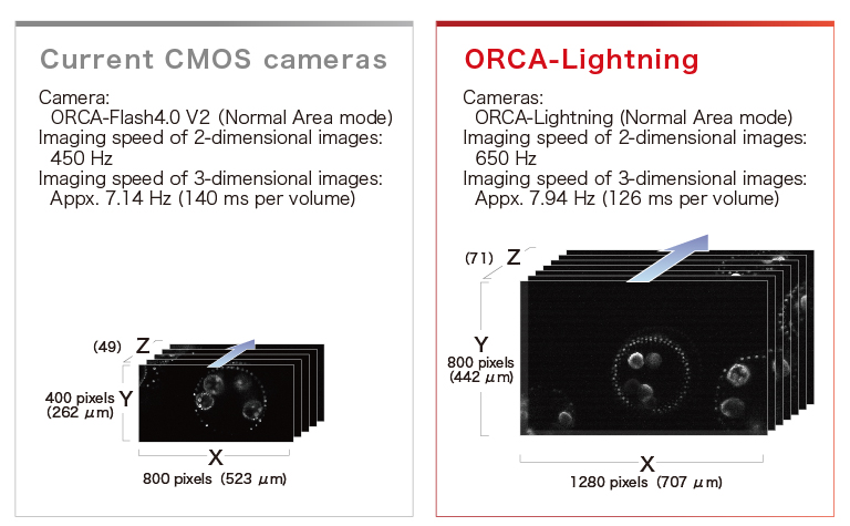 C14120-20P Comparison of 3D imaging