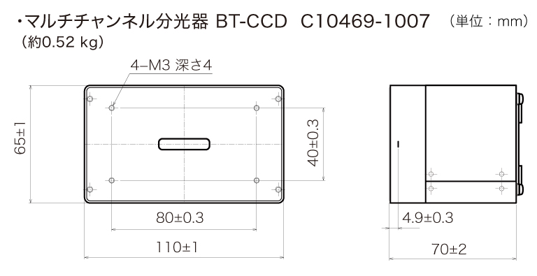 c10469-1007 外形寸法図