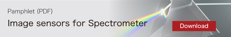 Image sensor for spectrometer