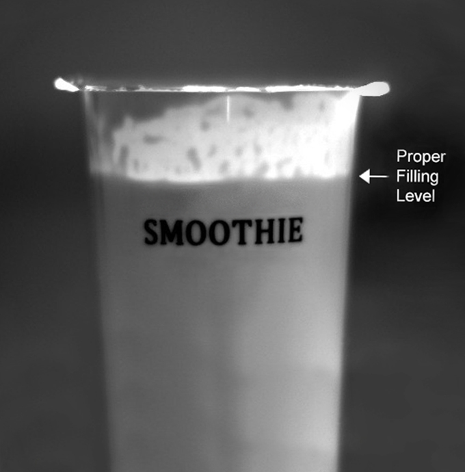 Invisible Packaging of Smoothie