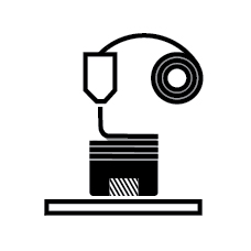 Laser-assisted fused deposition modeling (FDM)