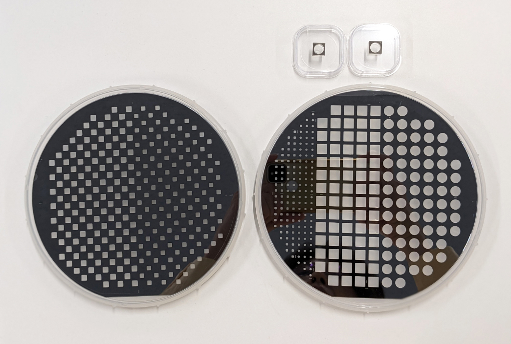 Non-contact measurement of material thickness