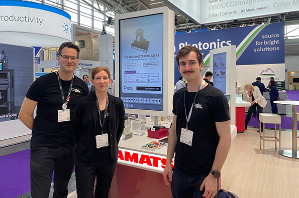 Coher Sense, Oliver Lischtschenko, Katarzyna Szykula-Meurs and Till Jensen at Analytica 2026