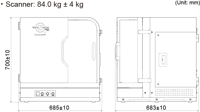 product dimensional outline