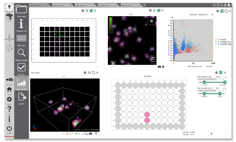 Parallel processing of scanning and analysis