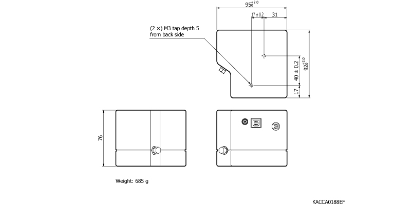 Mini-spectrometer TM series C10082CA | Hamamatsu Photonics