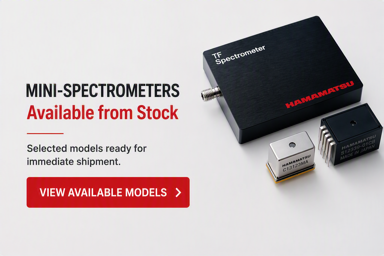 Mini-spectrometer in stock