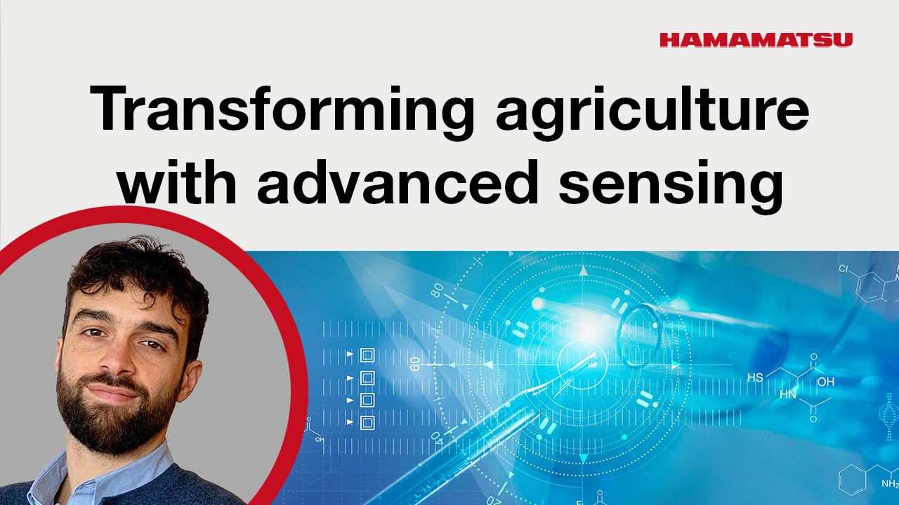 Webinar: Transforming Agriculture with Advanced Sensing 
