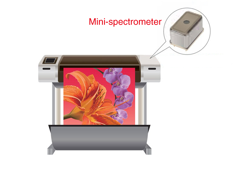 Color monitoring for printers and printing machines