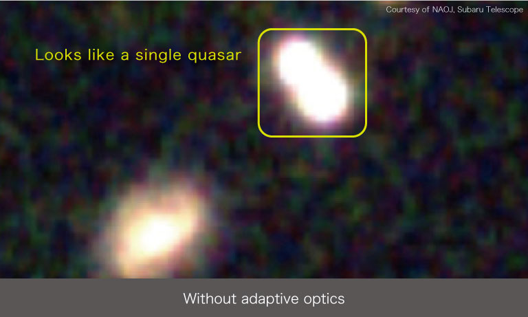 Quasar No compensating optics