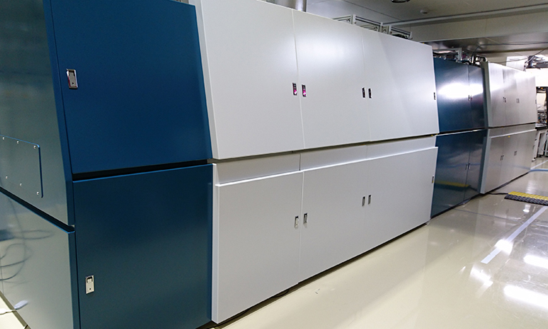 Development of high power lasers