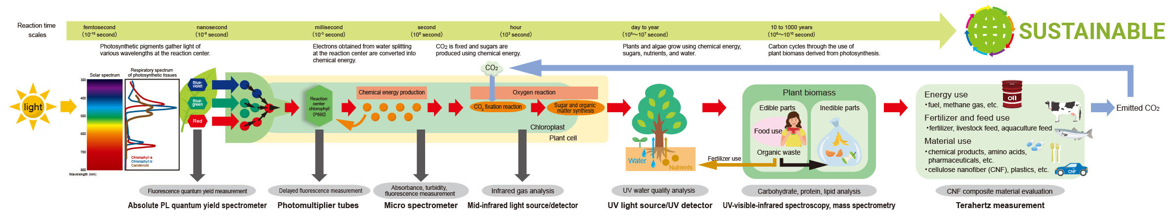 Photonics for bioresource production and sustainability
