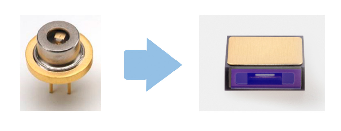 Pulsed Laser Diode package changed