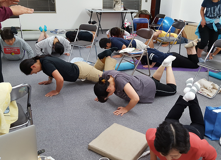 participants in the body design school