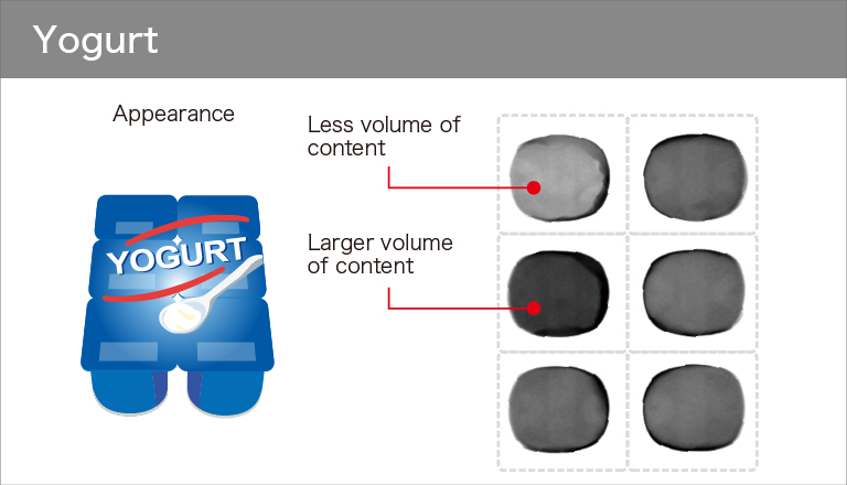 Image example of X-ray line scan camera