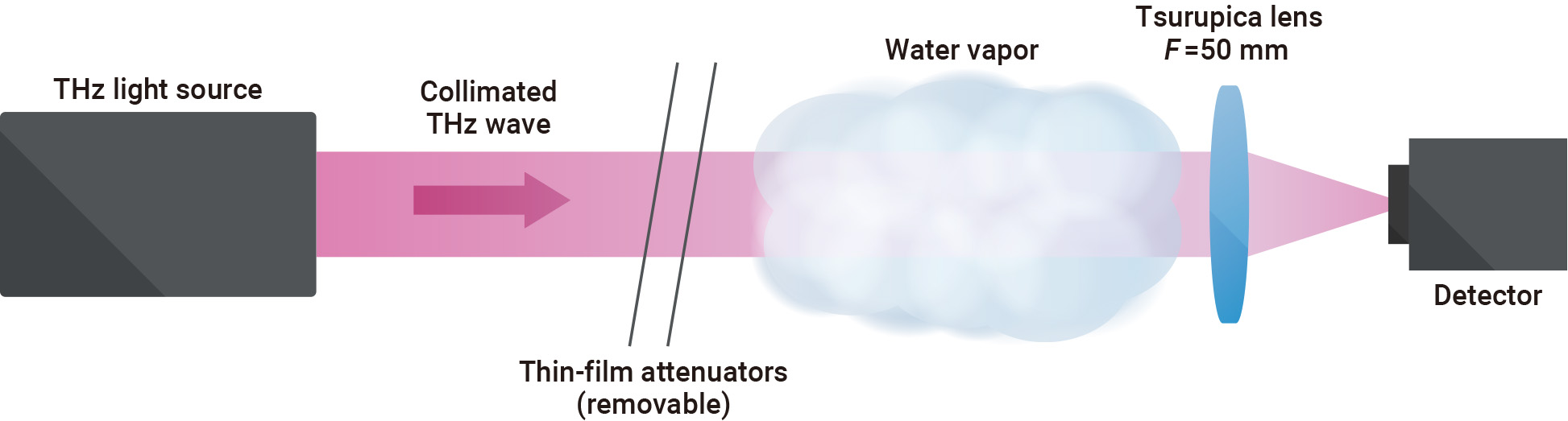 THz PMT application example