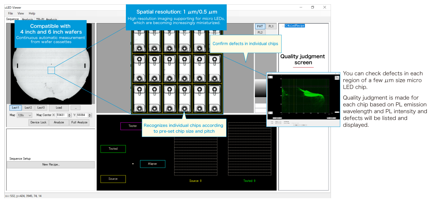 screen image of software