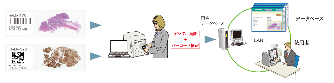 バーチャルスライドスキャナ 画像取得機能