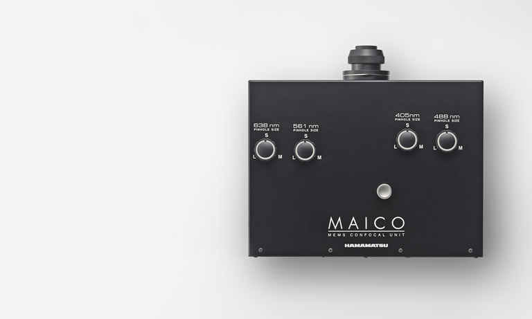 MEMS共焦点ユニット 特長