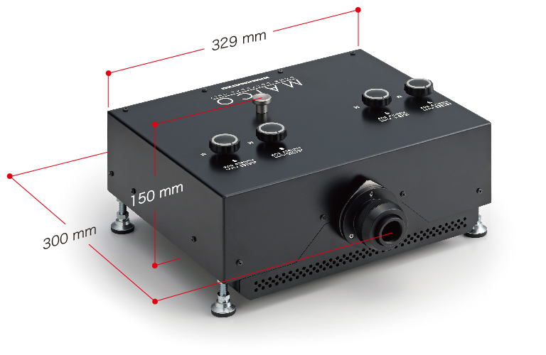MEMS共焦点ユニット 特長2