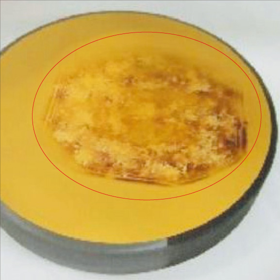 レーザ用Au蒸着ミラーの洗浄前