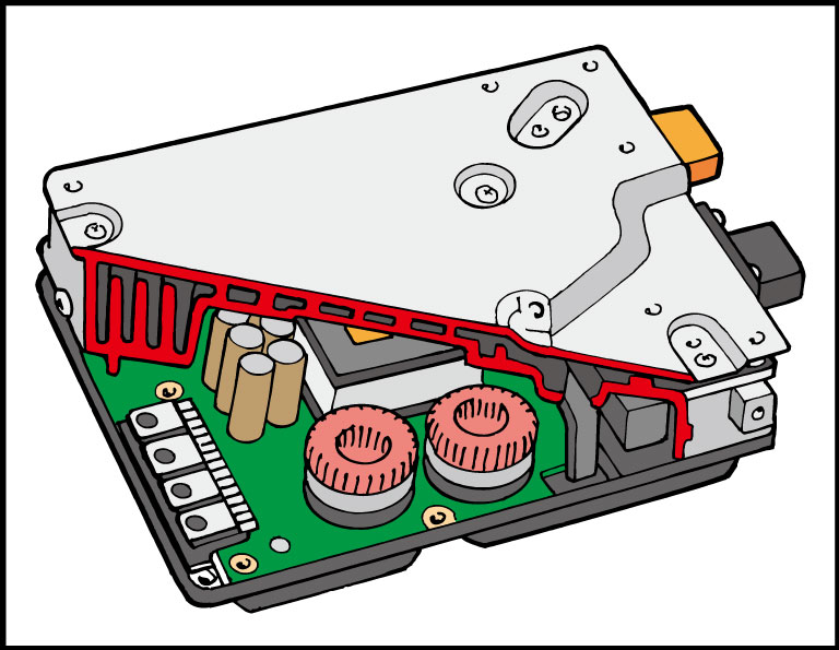 ECU（Engine Control Unit）イラスト