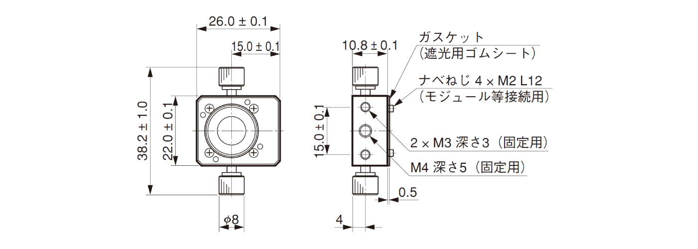 外形寸法図