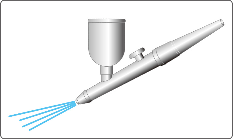 マトリックスの塗布