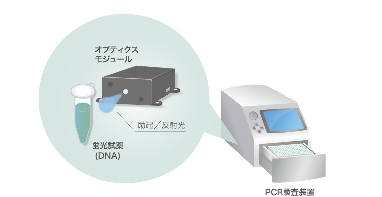 PCR検査装置 応用例