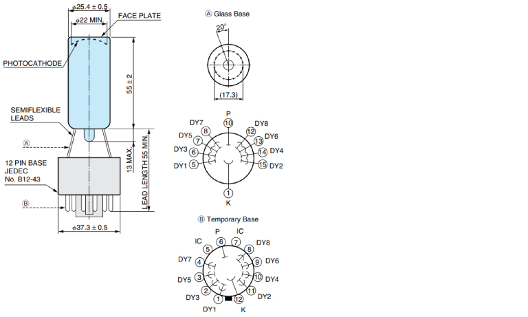 光電子増倍管 R9800 | 浜松ホトニクス