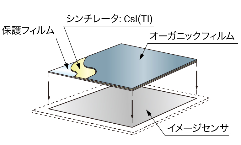 シンチレータ構造