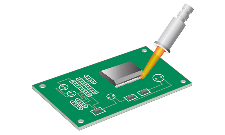 Local soldering